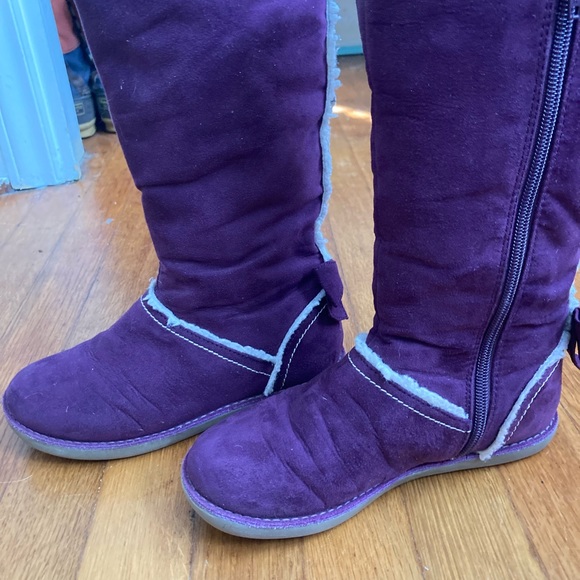 Lands End Warm Girls Boots - Picture 1 of 8
